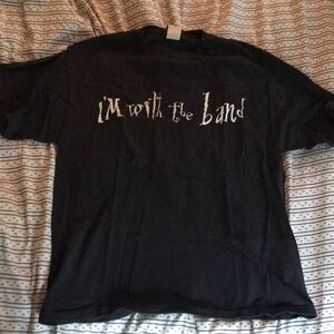 Warner Bros. Corpse Bride Skeleton Band Black T-Shirt